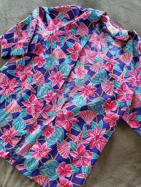 Vintage JOAN WALTERS Tropical Lightweight Jacket